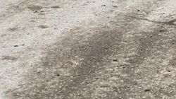 Спецтехника при строительстве на Тыныстанова—Баетова загрязняет дорогу, - житель