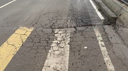 Жители Арча-Бешика жалуются на состояние дороги после ремонта и просят усилить безопасность