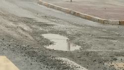 Восстановление дороги на Фучика—Ленской, где просел асфальт, запланировано на март