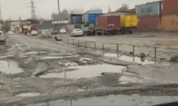 Житель жалуется на состояние дороги от рынка Евразия до жилмассива Келечек