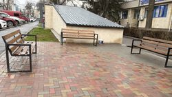 Горожанин показал, как можно было бы облагородить территорию напротив Нацгоспиталя. Фото