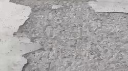 Бишкекчанка показала, как выглядит покрытие скейт-парка. Видео