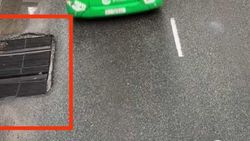 Горожанин просит выравнить люк с уровнем дороги на проспекте Манаса