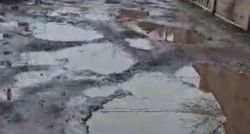 «Невозможно ходить» — бишкекчанин о дороге на Власова—Кайназарова