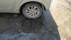 Горожанин просит устранить утечку воды по улице Сагымбая