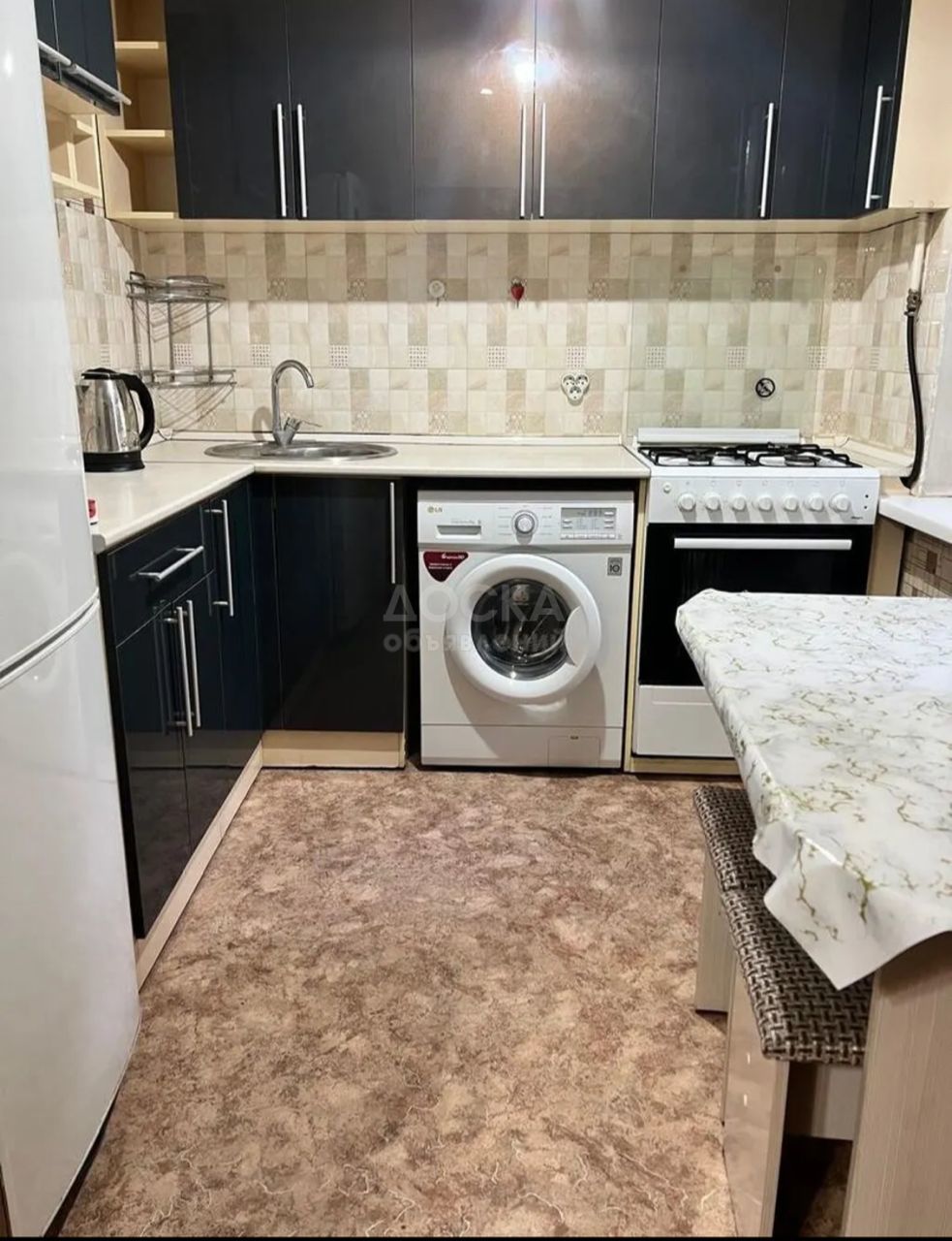 Сдаю 1-комнатную квартиру, 34кв. м., этаж - 1/4, арча бешик ж/м.