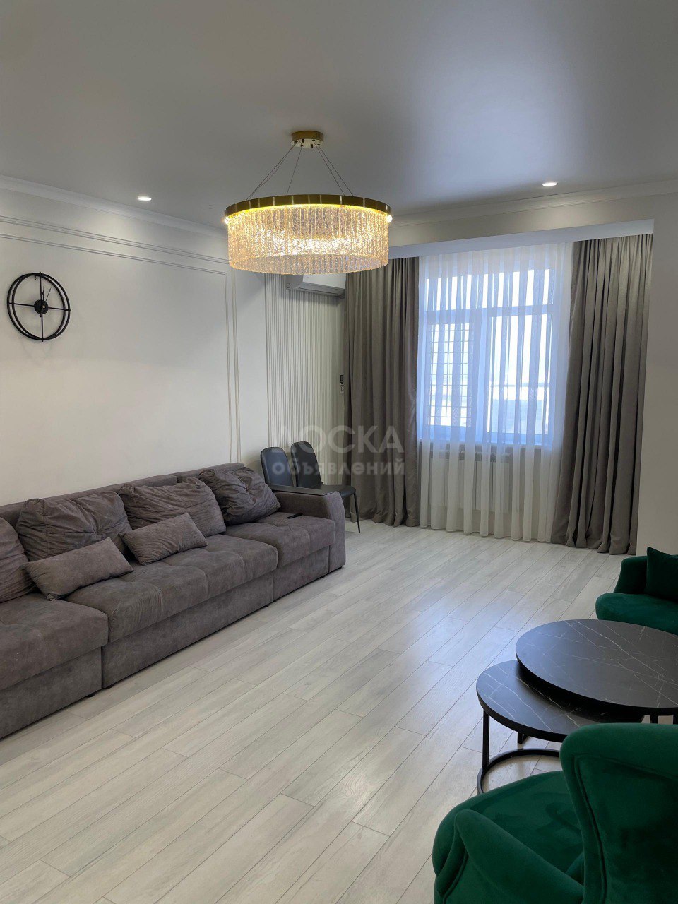 Сдаю 4-комнатную квартиру, 130кв. м., этаж - 12/13, Токтогула/ Панфилова, Золотой квадрат.