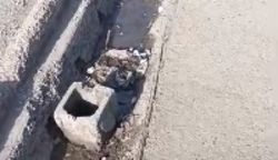 Горожанин жалуется на состояние арыков в районе рынка на Кольбаева—Калинина
