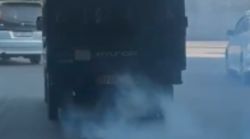 Из выхлопной трубы «Портера» сильно дымит, - горожанин