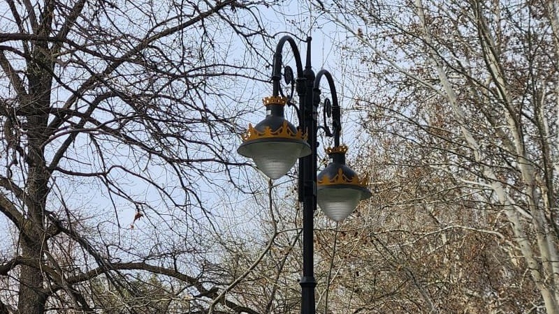 Новые опоры освещения