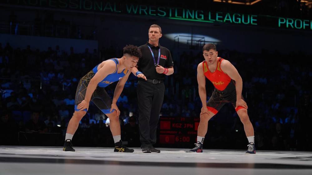 Нао Кусака и Акжол Махмудов