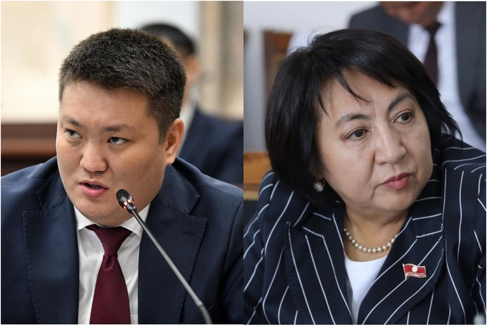 Азамат Кадыров и Гульнара Сатыбалдиева