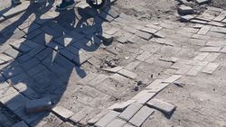 Горожанин жалуется на состояние тротуара на Профсоюзная—Патриса Лумумбы