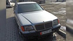 Возле дома на Ахунбаева, 190/1 стоит бесхозная машина, - житель