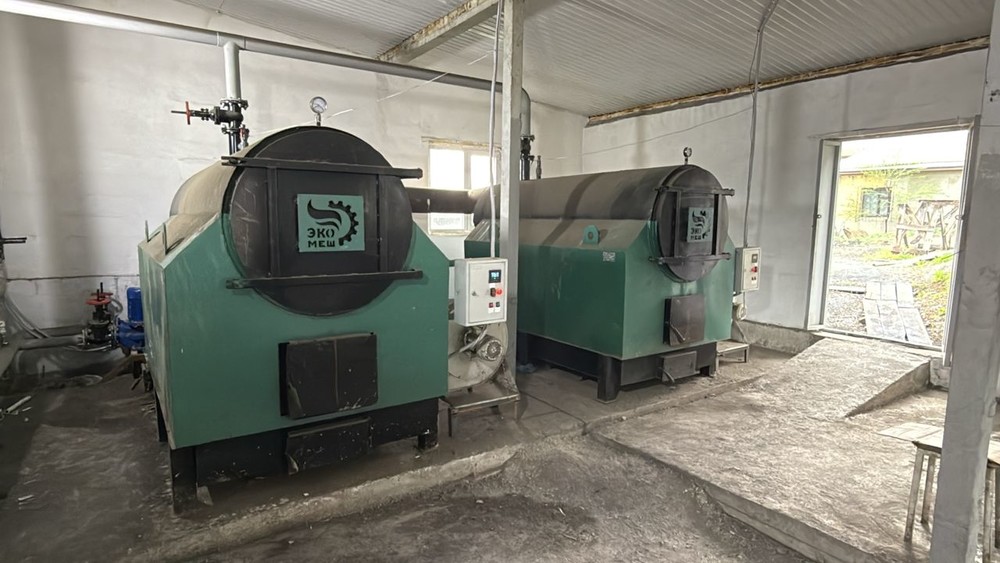 Ооруканага коюлган от казан