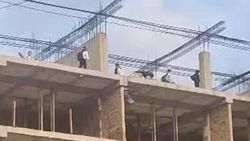 Милиция проведет профилактическую беседу с детьми, забравшимися на строящееся здание в Джале, и их родителями