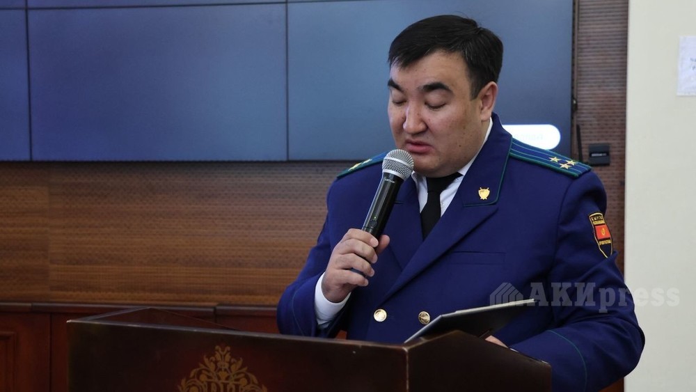 Канат Насипов - прокурор города Бишкек