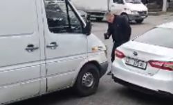 На Ч.Айтматова—Гагарина произошло ДТП, из-за него на перекрестке пробка