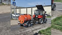 Горожанин благодарит за мойку тротуаров на улицах Бишкека
