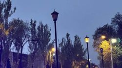 У Театра оперы и балета горят не все фонари, клумбы неухоженные, - пользователь