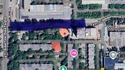 Горожанин просит открыть дорогу на улице Саманчина до Байтик Баатыра