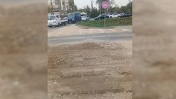 Мэрия: На Гагарина—Садырбаева произошла авария на водопроводе, дорогу скоро восстановят