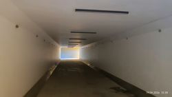 В подземном переходе возле парка «Адинай» не горит свет, - горожанин