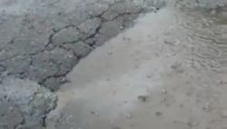 Мэрия: Дорогу на Кайназарова—Абдраева, где провалился люк, отремонтирую в ближайшее время