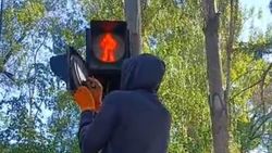 Пешеходные светофоры на Куттубаева—Айтиева починили