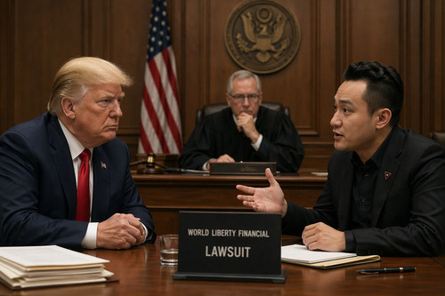 Основатель TRON Джастин Сан подал в суд на криптопроект Трампа World Liberty Financial