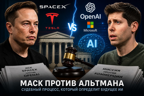 Почему судятся Илон Маск и Сэм Альтман: полная хронология конфликта вокруг OpenAI