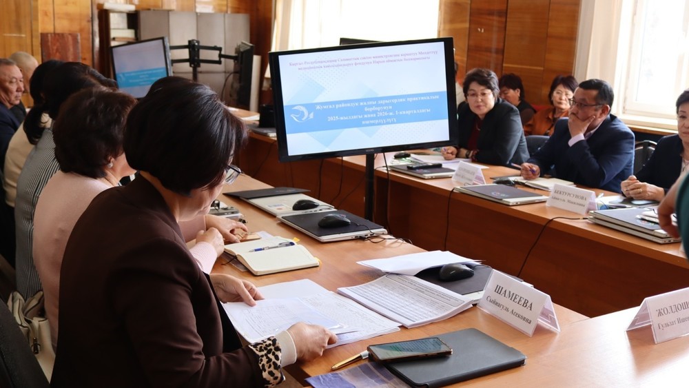В Жумгале обсудили проблему нехватки врачей и состояние здравоохранения в регионе