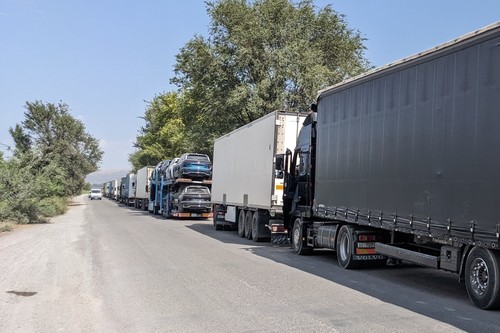 В апреле Кыргызстан увеличил экспорт новых автомобилей в Россию в 1,5 раза