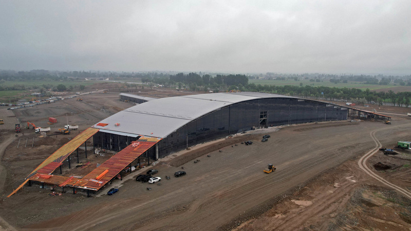 President Japarov inspects new bus station construction in Bishkek ...