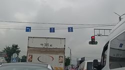 Бишкекчанин просит установить знак поворота направо на Жибек Жолу—Курманджан Датка