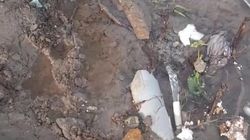 Утечка воды в Аламедине-1. Видео