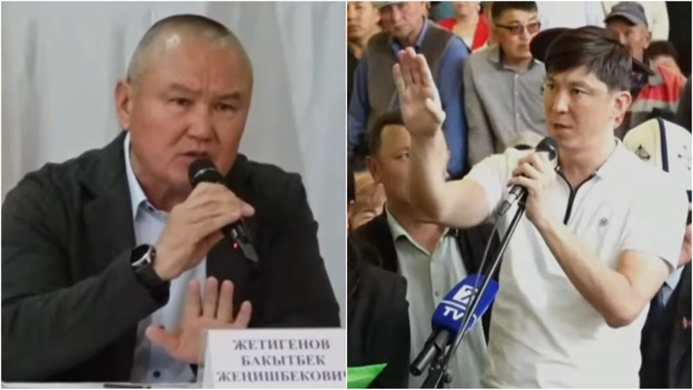 На Иссык-Куле депутат ЖК пришел на встречу полпреда президента с населением и произошел спор. Видео