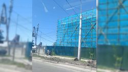 Житель просит проверить строительство объекта на Жибек Жолу—Уметалиева