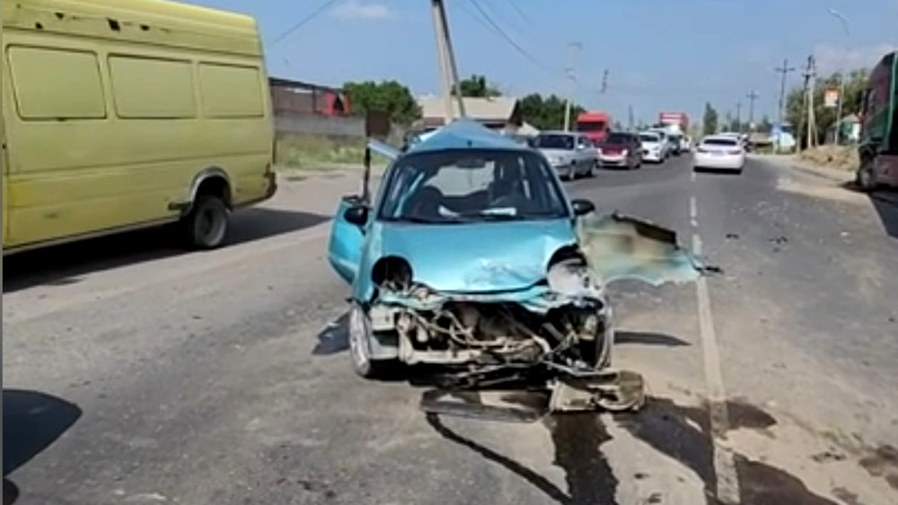 После ДТП с участием 4 автомобилей пассажир попал в больницу