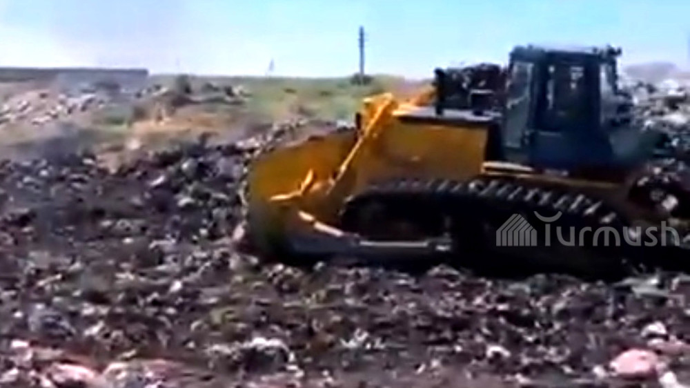 В Беловодском начали приводить в порядок мусорный полигон, занимающий 11 гектаров