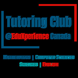 Tutoring Club @ EduXperienc Canada | Mathematics | Computer Science | English