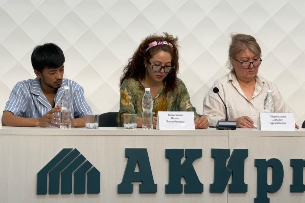 Назик Качаганова и Шахадат Марызакова