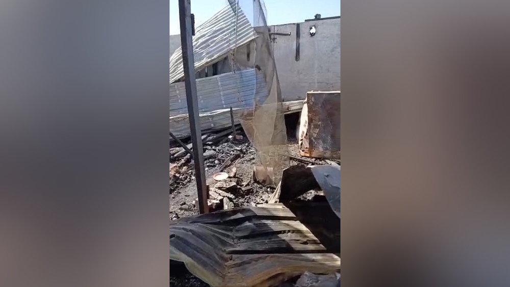 В Сокулуке после пожара, уничтожившего 32 павильона на скотном рынке, торговцы просят о компенсации ущерба