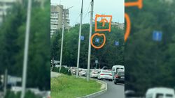 Бишкекчанин предлагает разрешить поворот налево только с крайней полосы на Токомбаева—Байтик баатыра