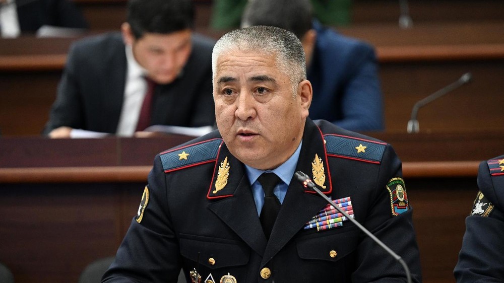 Замглавы МВД Нурбек Абдиев