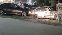 В селе Кожомкул столкнулись две машины