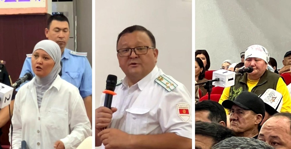 В Токтогуле мать и дочь обвинили друг друга на встрече с полпредом президента