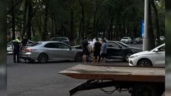 На Айтматова-Жаманбаева произошло ДТП