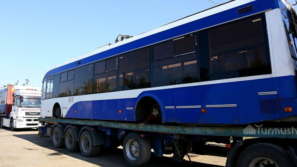 Город Ош отказывается от 25 старых троллейбусов из Бишкека