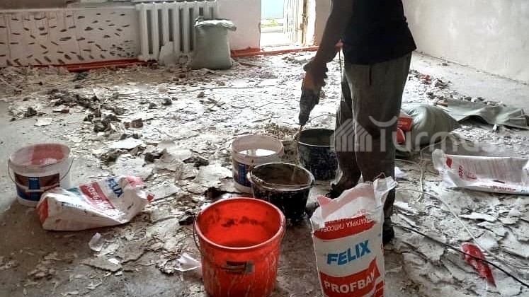 В Ак-Суу впервые за 37 лет проводят капремонт психоневрологического учреждения для женщин